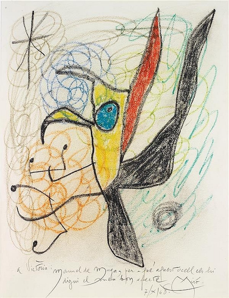 Sans titre; Sans titre by Joan Miró