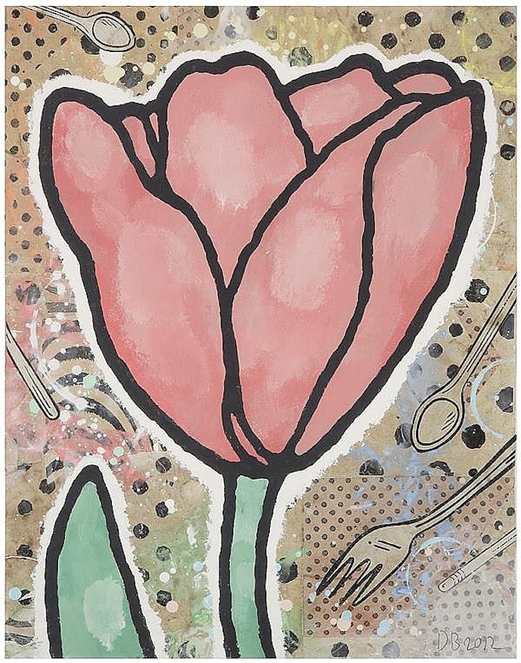 Another tulip; Another tulip by Donald Baechler