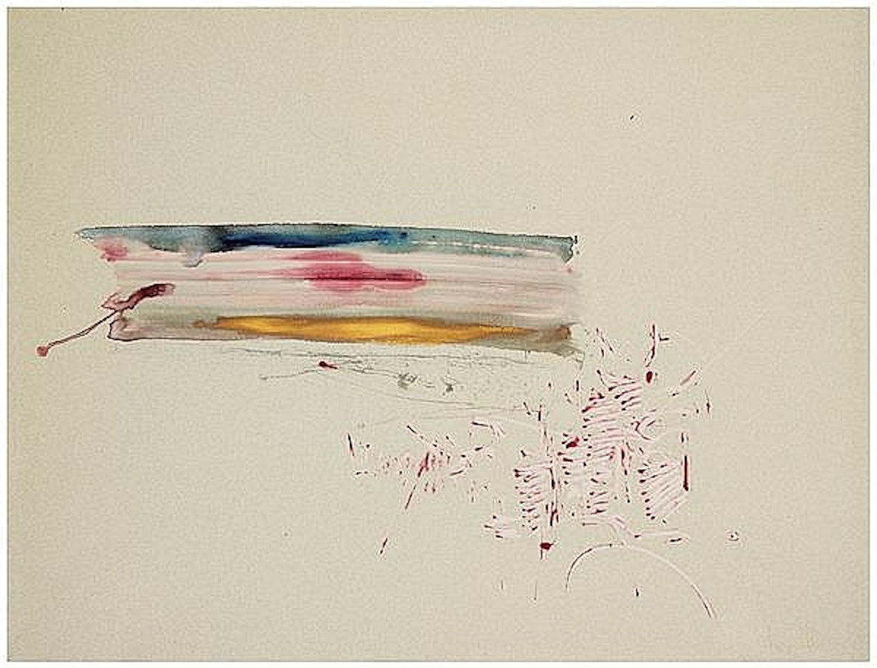 COMPOSITION by Georges Mathieu