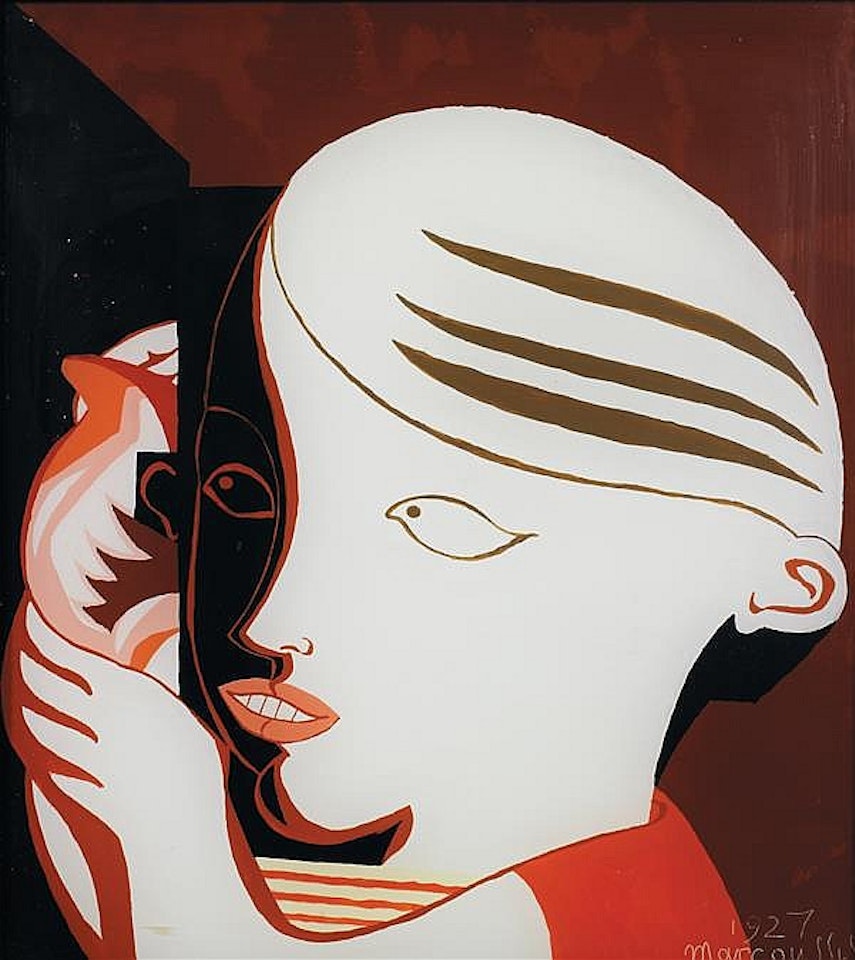 Malène au coquillage; Malène au coquillage by Louis Marcoussis