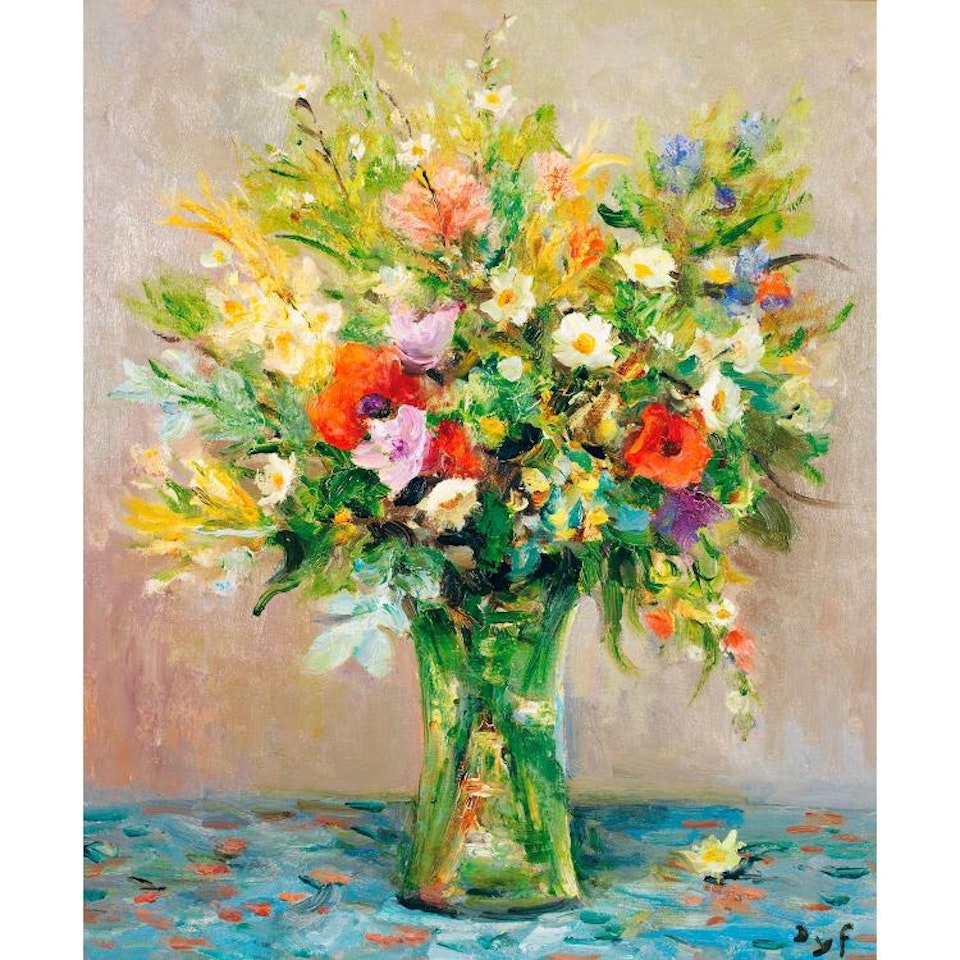 Fleurs des champs et cinéraires; FLEURS DES CHAMPS ET CINERAIRES by Marcel Dyf