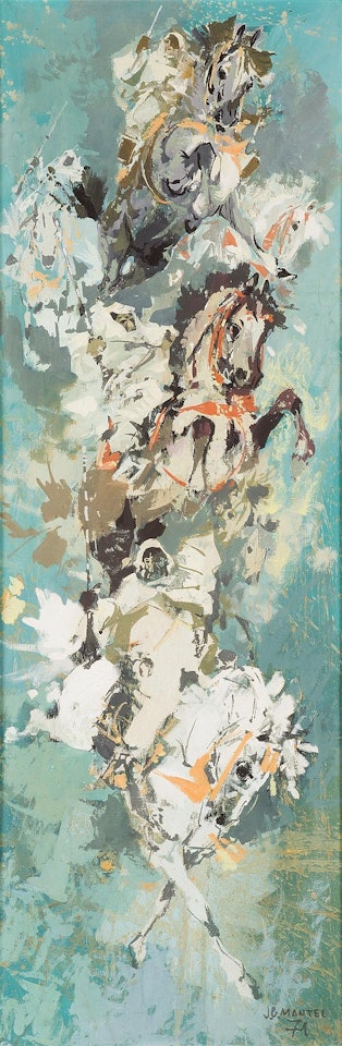 ARAB HORSEMEN. ARAB HORSEMEN by Jean Gaston Mantel