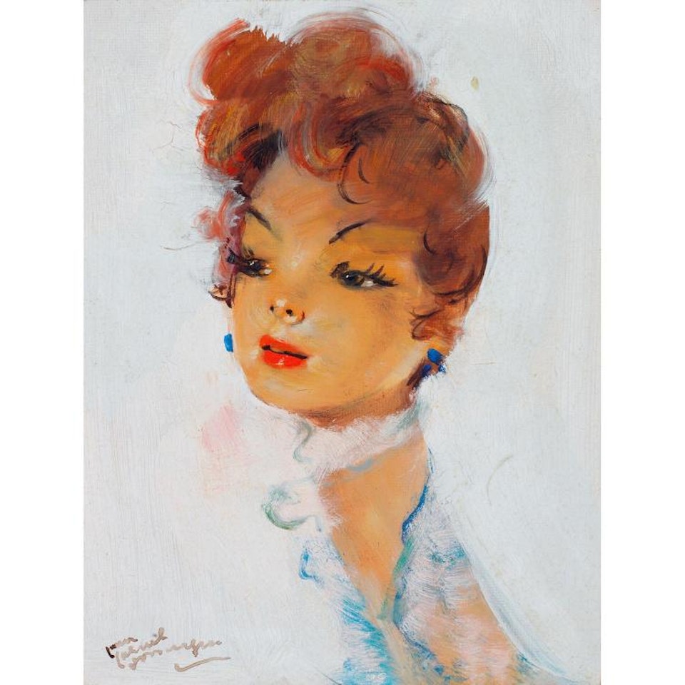 Speranza; SPERANZA by Jean Gabriel Domergue