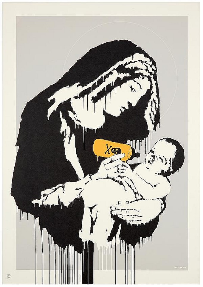 Toxic Mary by Banksy