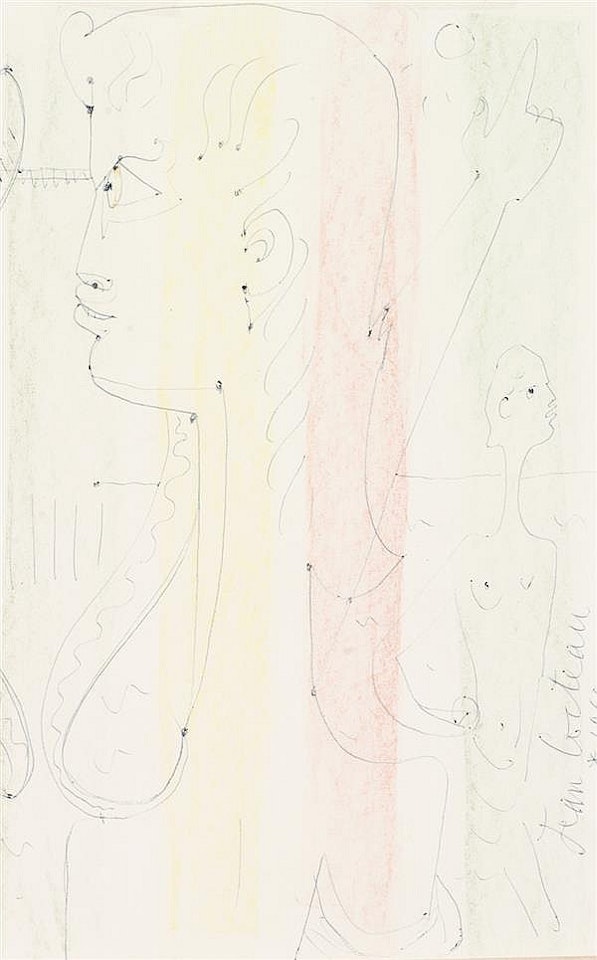 The muse of the Cote d"Azur by Jean Cocteau