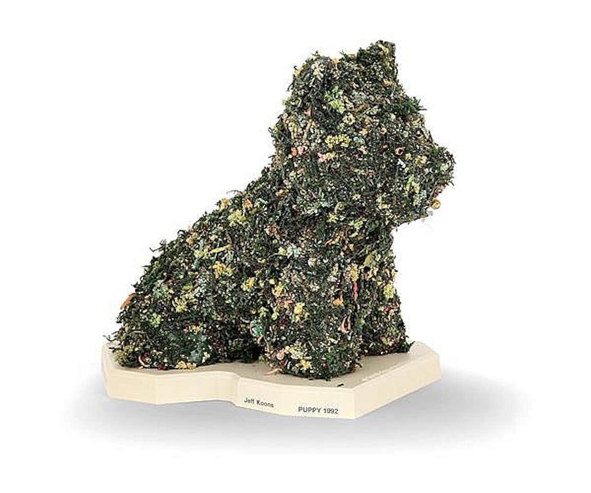 Puppy (Hecho a mano) by Jeff Koons