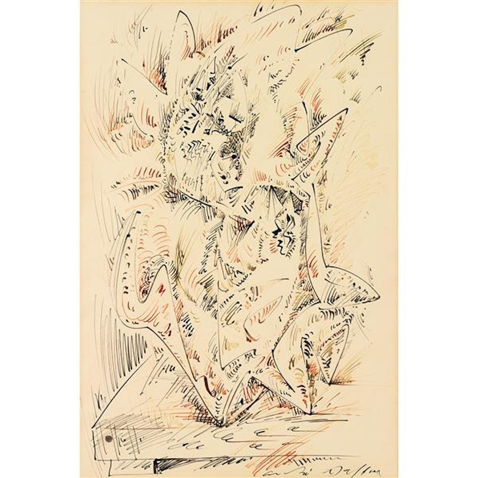THE UNUSUAL SHELL by André Masson