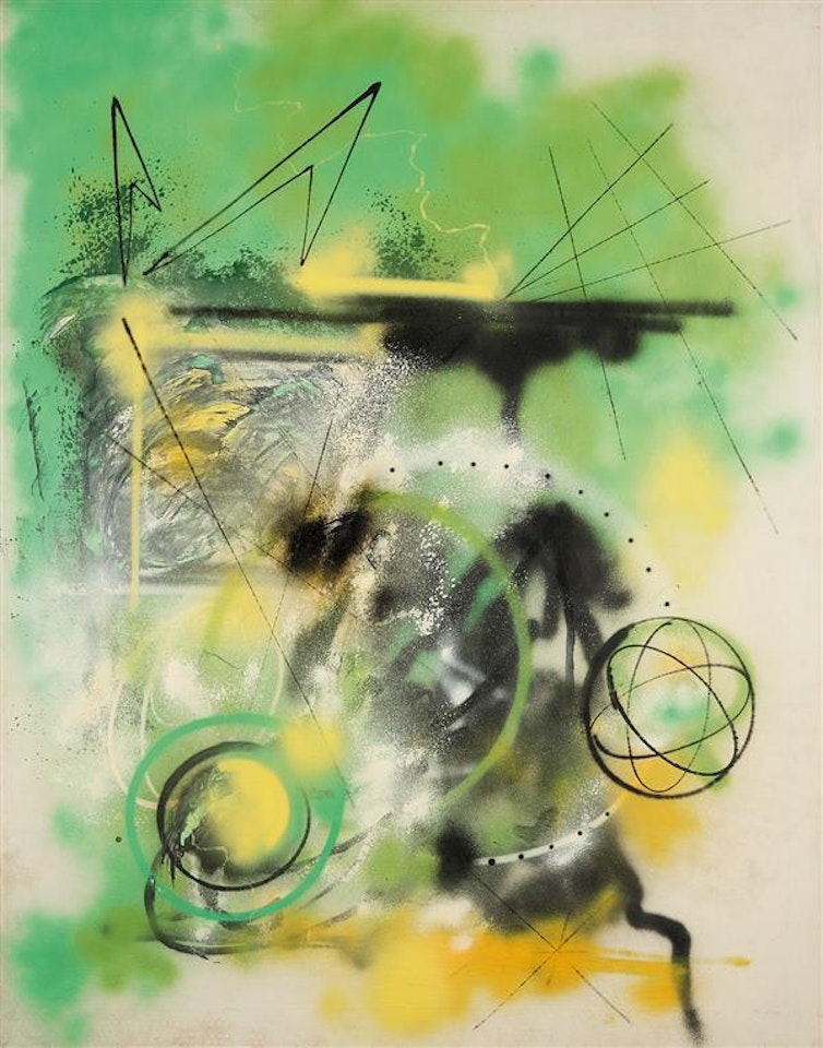 Green arrow; Green arrow by Futura