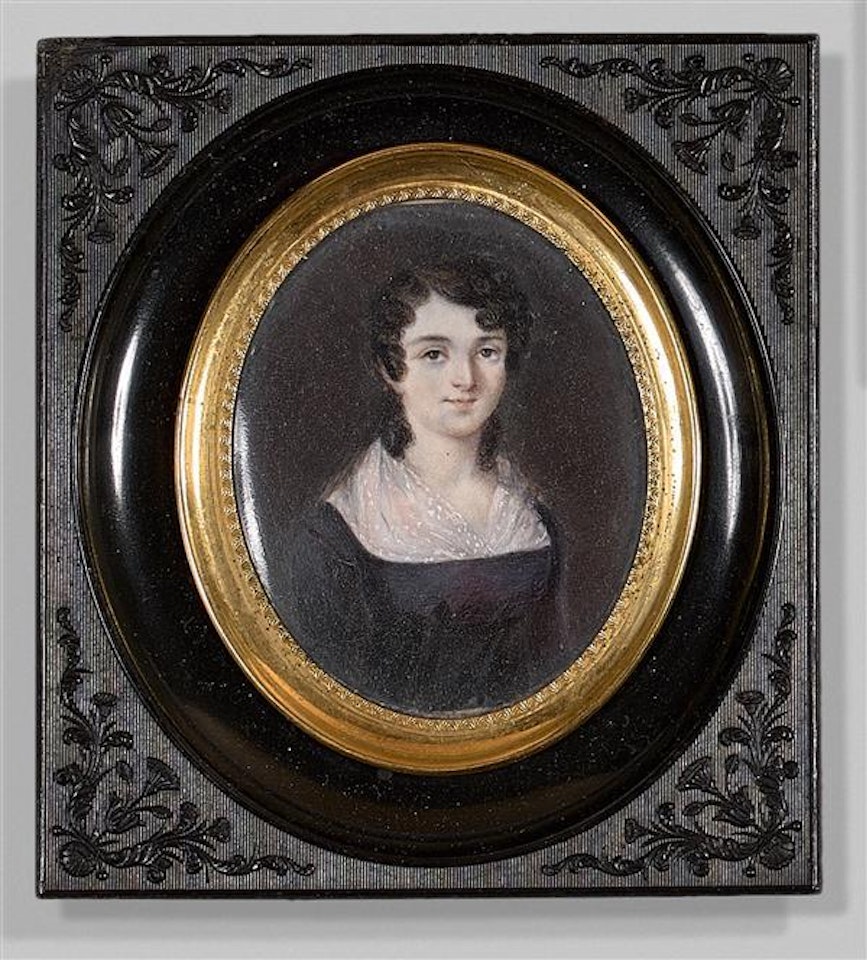 PORTRAIT OF A YOUNG GIRL; Portrait of a young girl by French School