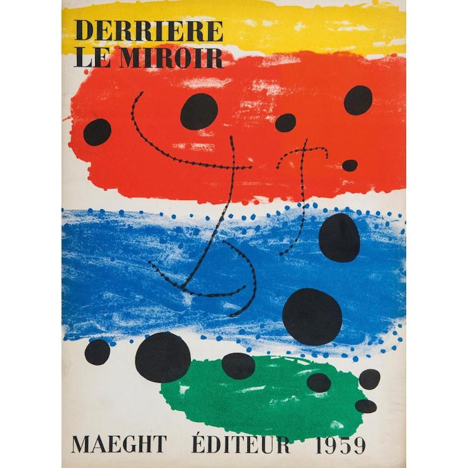 Set of 4 Magazines: Revue Derrière Le Miroir by Various Artists