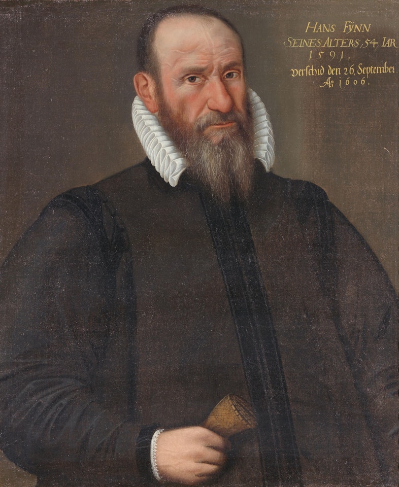 Portrait of Nuremberg Merchant Hans Fynn by German School