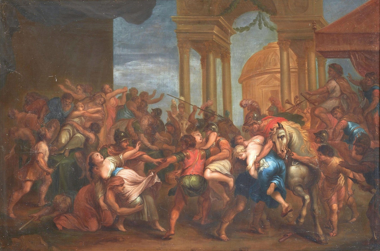 The Rape of the Sabine Women by Peter Paul Rubens