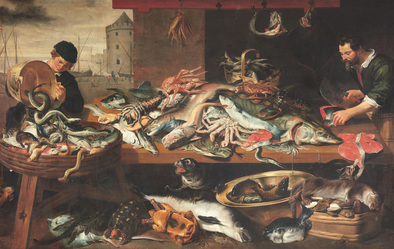 Fish Market by Frans Snyders
