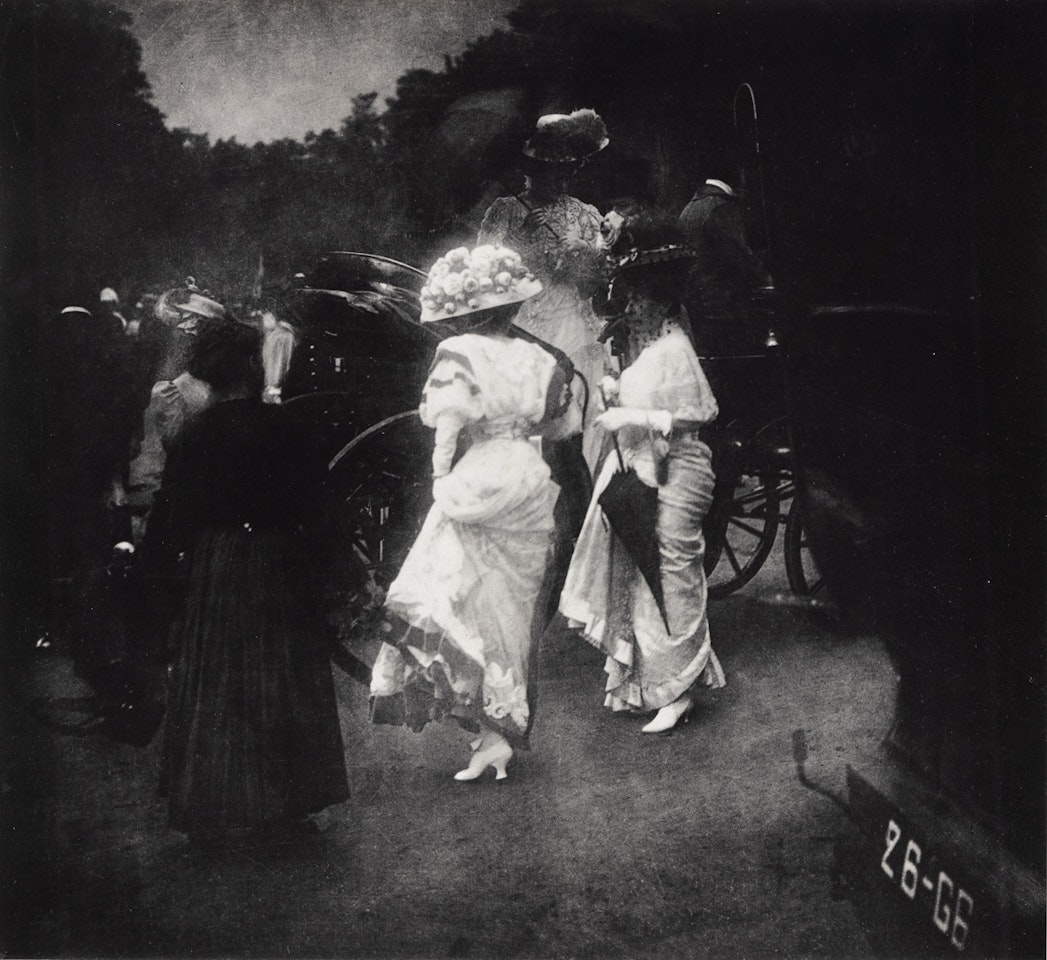 Steeplechase Day, after the Races, Paris by Edward Steichen