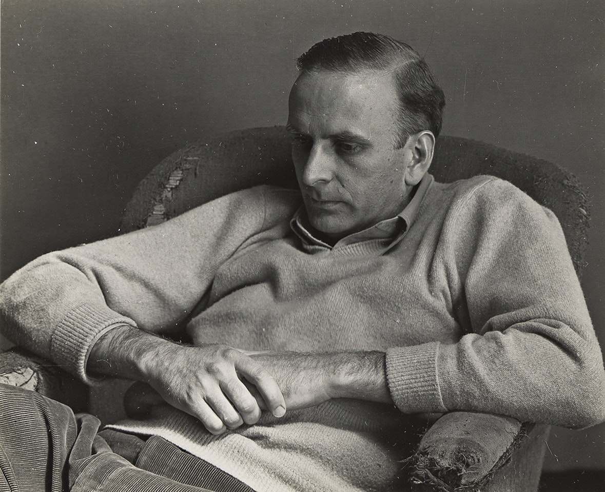 A pair of rare portraits of the photographer Frederick Sommer by Edward Weston