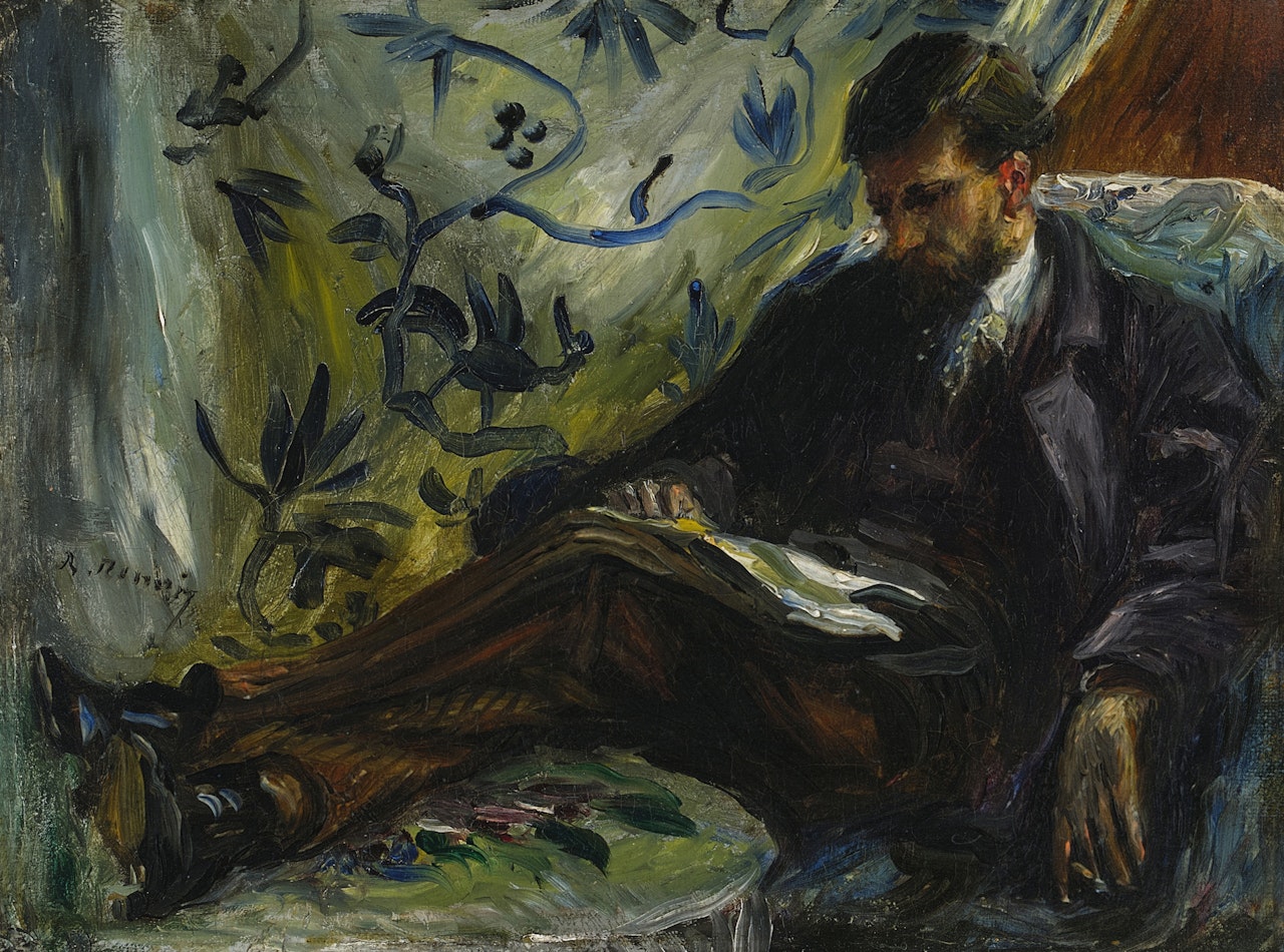 Portrait d"Edmond Maître by Pierre-Auguste Renoir