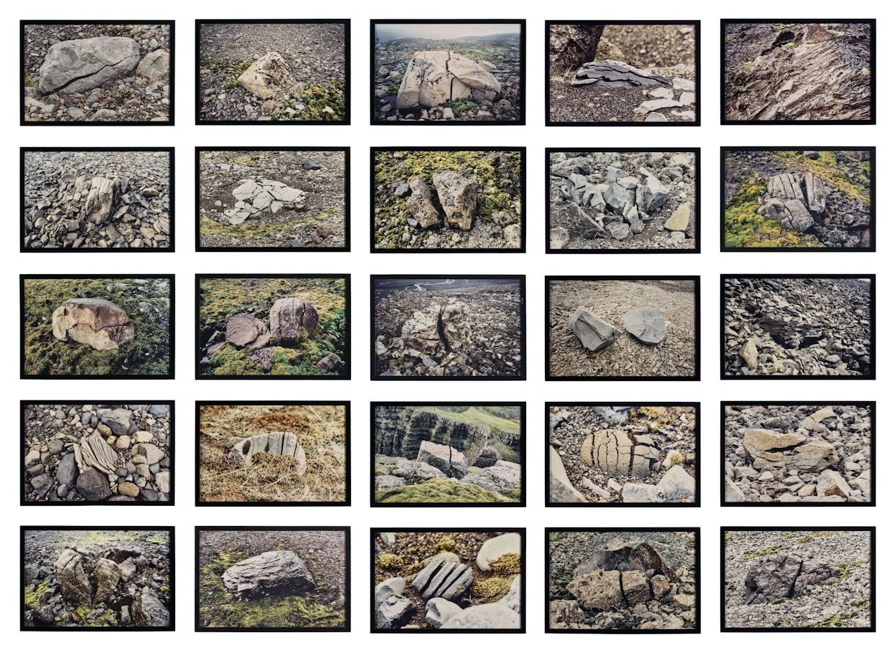 The broken stone series by Olafur Eliasson