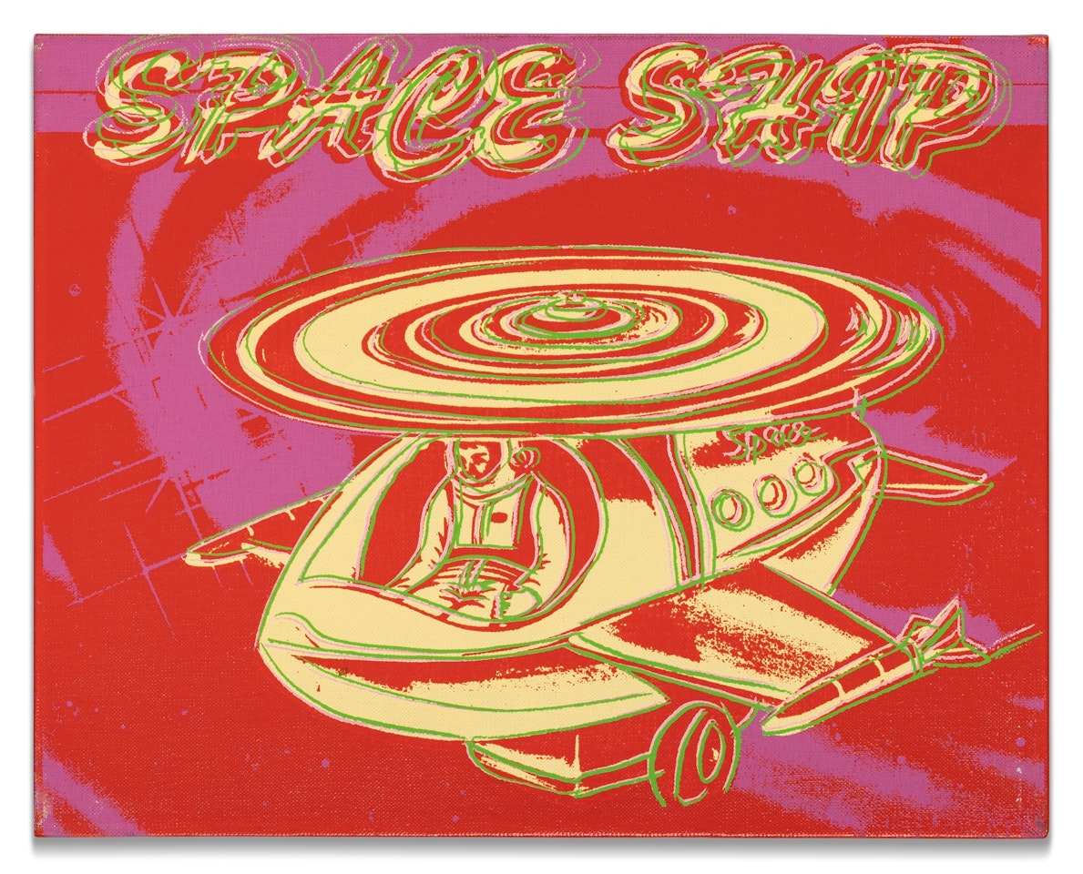 Space Ship by Andy Warhol