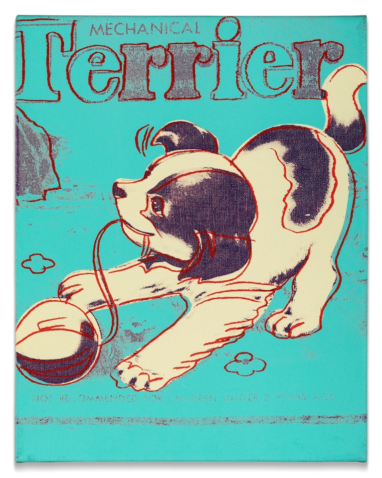 Terrier by Andy Warhol