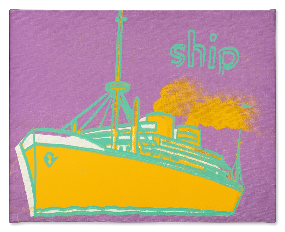 Ship by Andy Warhol