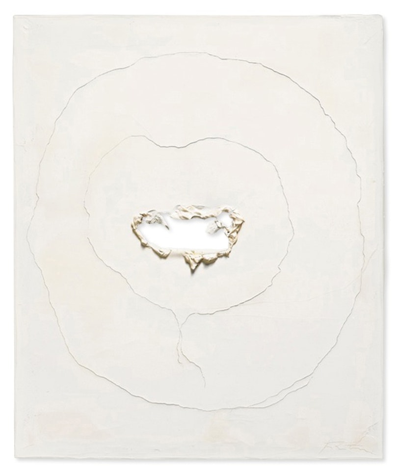 Concetto spaziale by Lucio Fontana