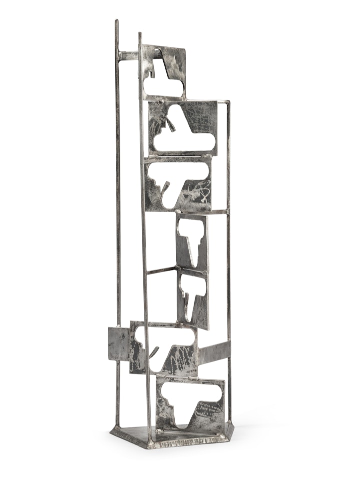 Vertical Pistol Sculpture by David Smith