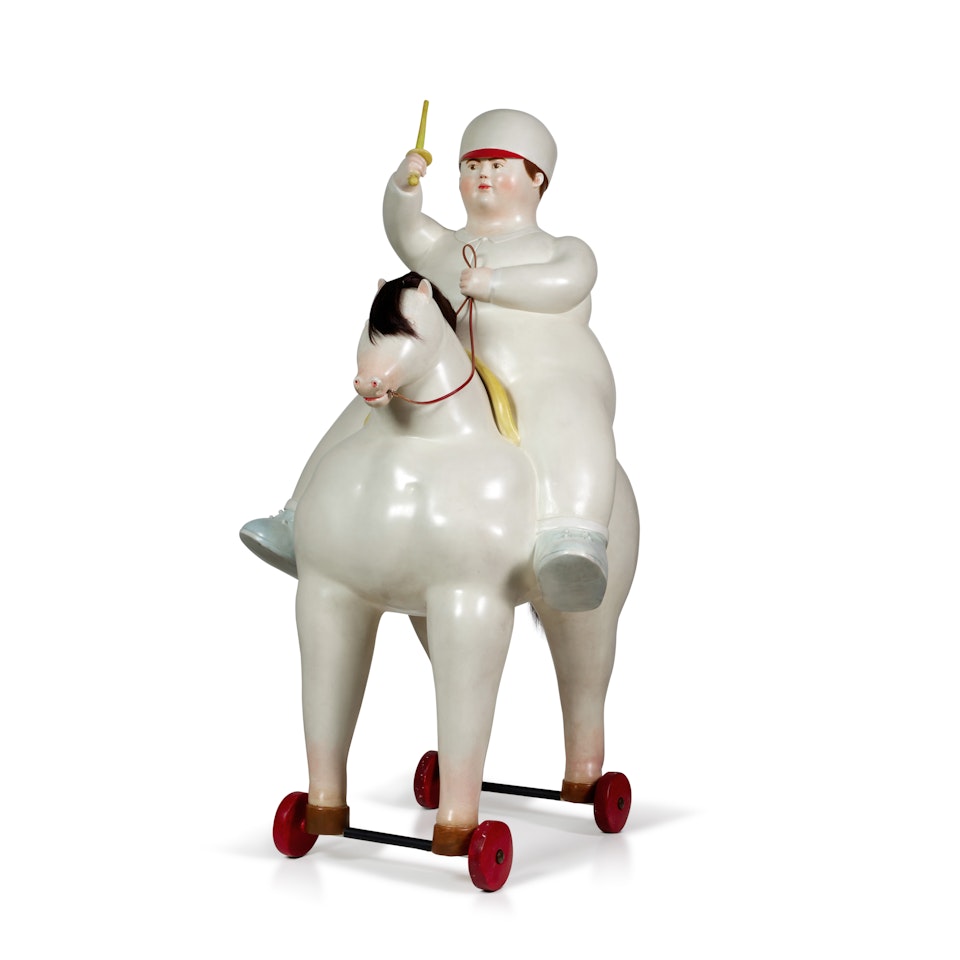 Pedro on a Horse by Fernando Botero