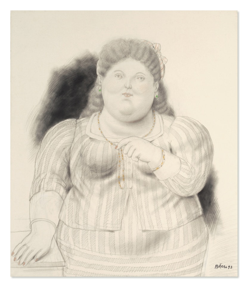 Woman by Fernando Botero