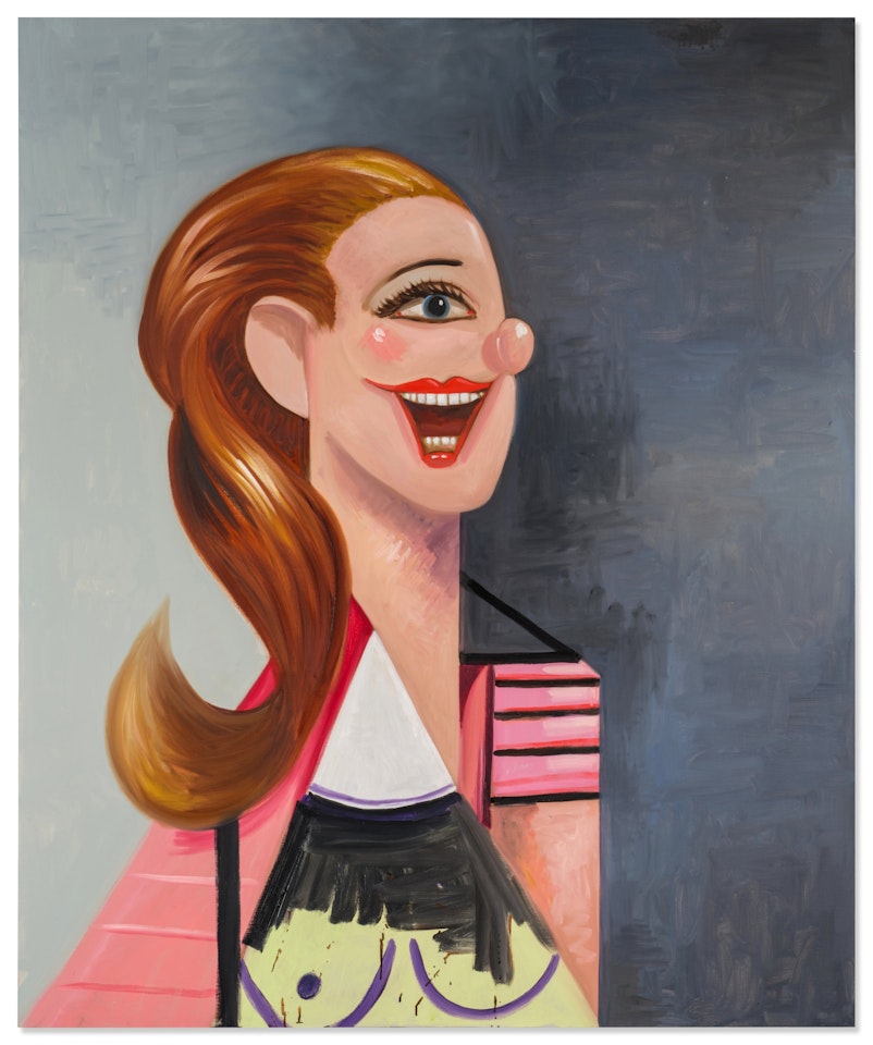 Female Portrait by George Condo