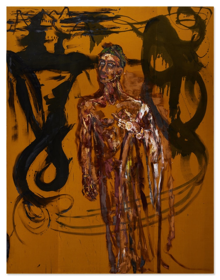 Hamid in Alcheringa by Julian Schnabel