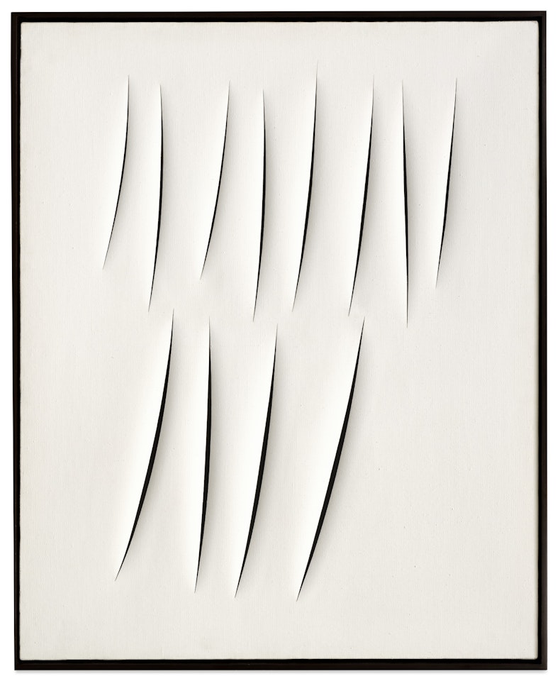 Concetto spaziale, Attese by Lucio Fontana
