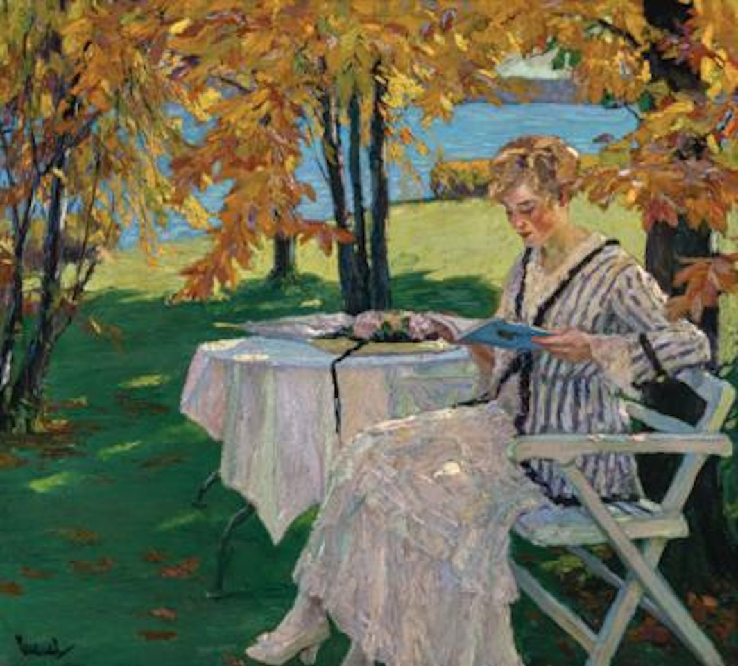 Schöne Herbsttage (Beautiful autumn days) by Edward Cucuel