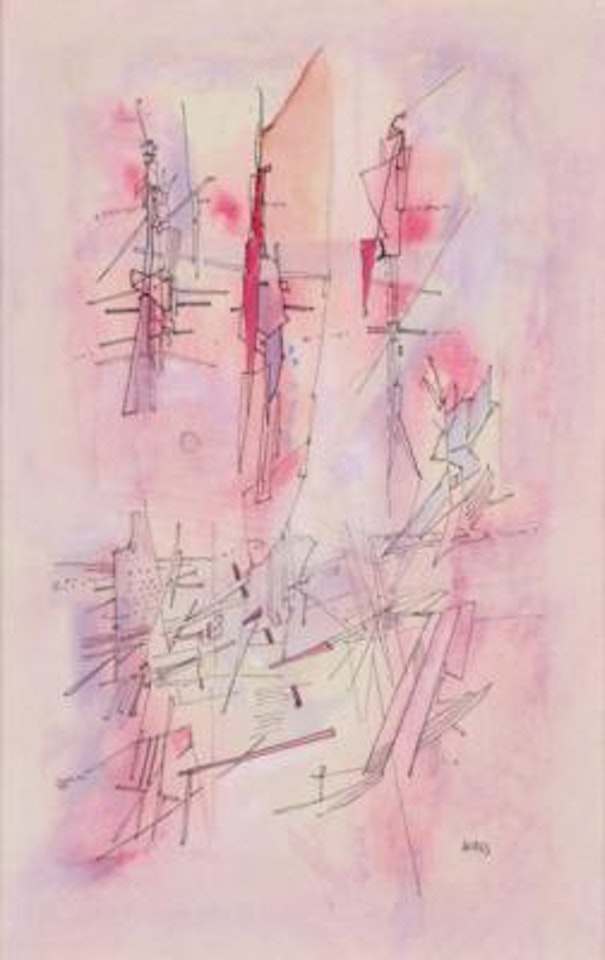 Construction navale by Wols (Alfred Otto Wolfgang Schulze)