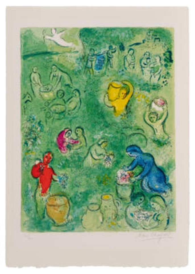 Les Vendanges (from: Daphnis & Chloe) by Marc Chagall