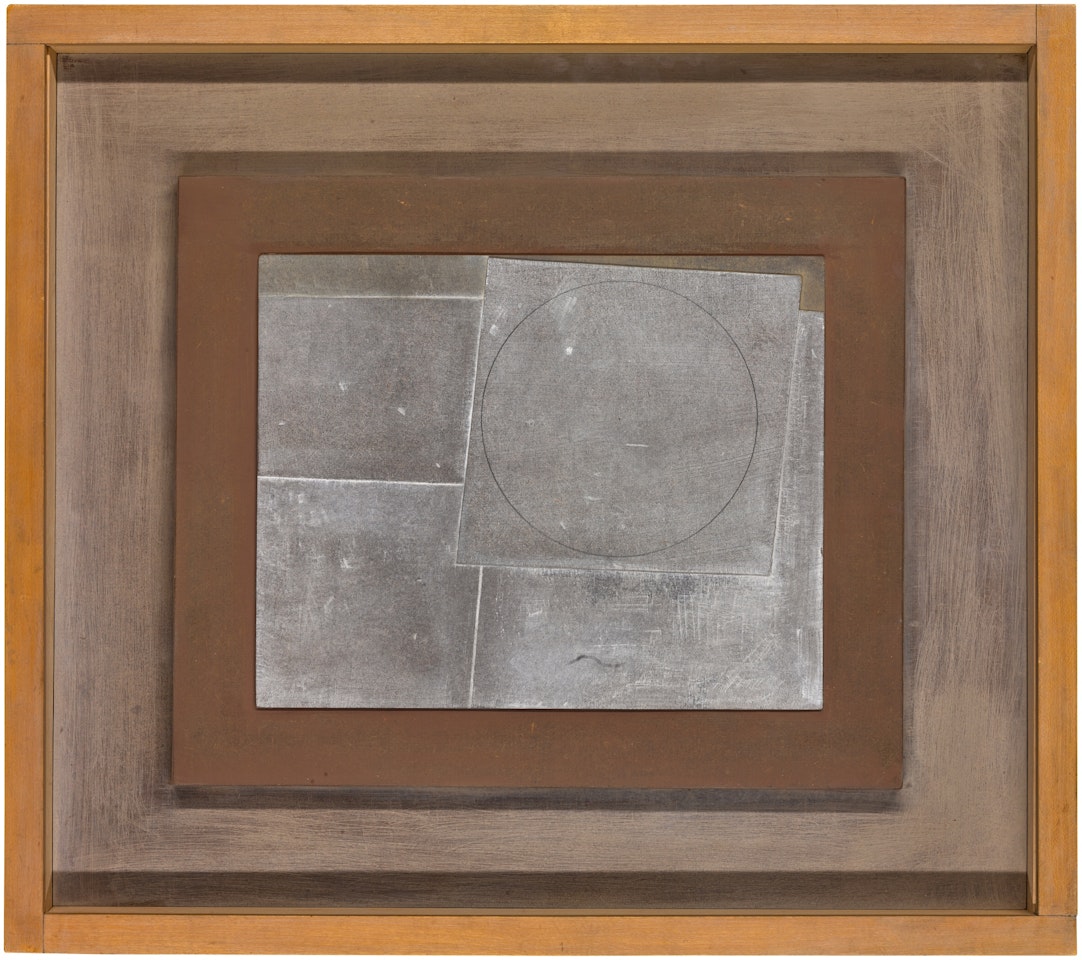 aug 63 (metallic) by Ben Nicholson, O.M.