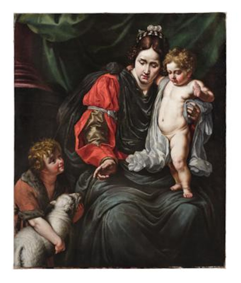 Madonna and Child with the Infant Saint John the Baptist by Abraham Janssens