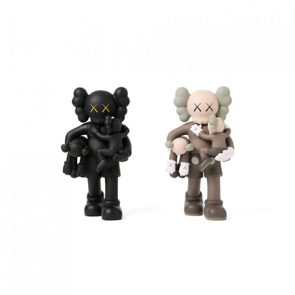 CLEAN SLATE SET OF 2 (BLACK / GRAY) by Kaws