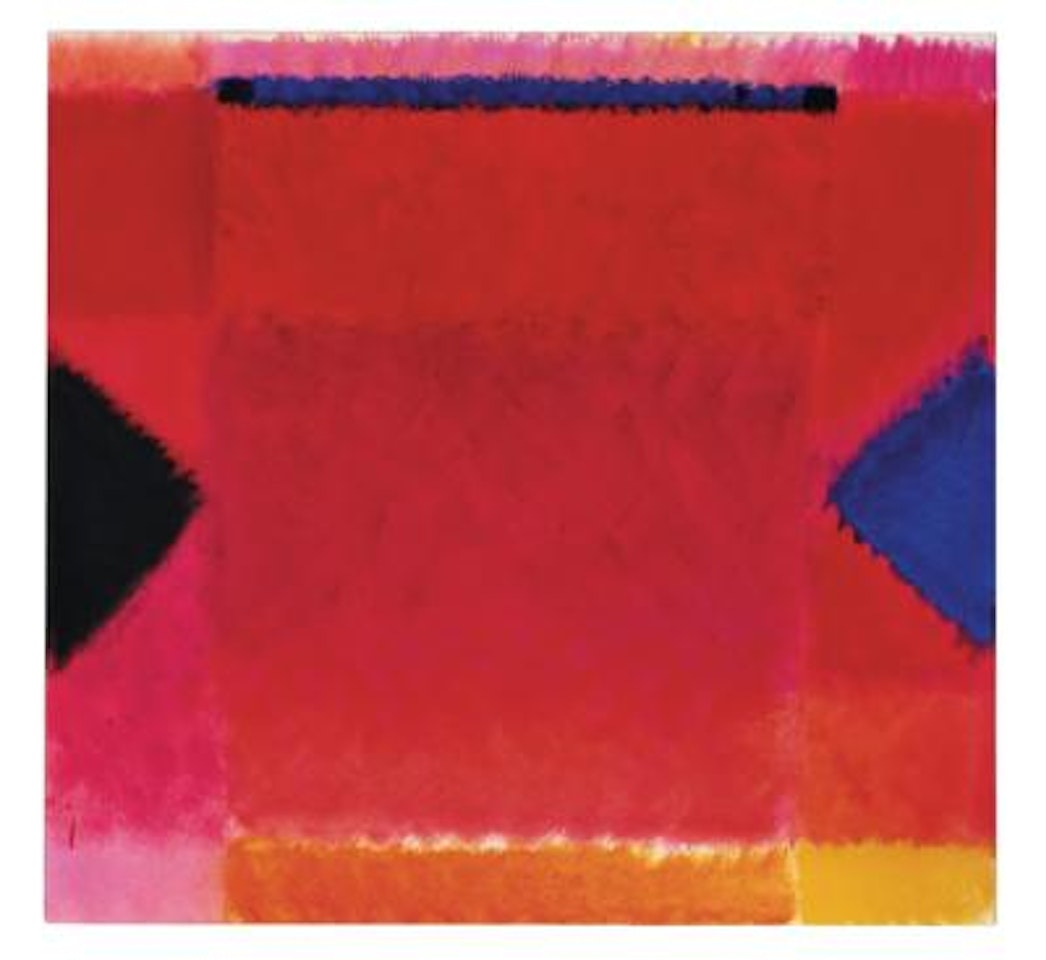 Red Painting by Heinz Mack