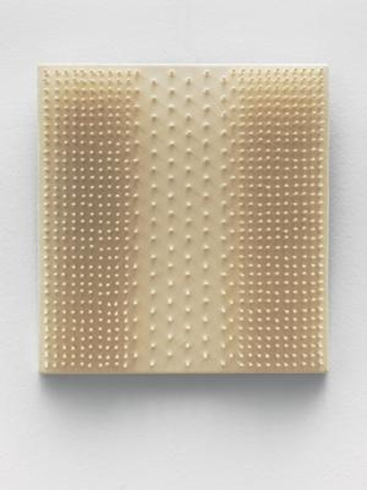 Symmetrische Struktur - Symmetrical Structure by Günther Uecker