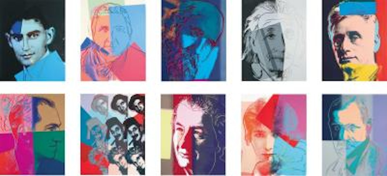 Ten Portraits of Jews of the Twentieth Century by Andy Warhol