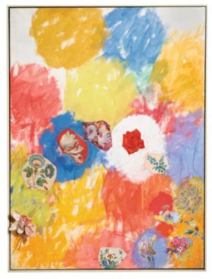 Untitled (Fiori dipinti da me e da altri al 101 % n.2) by Tancredi