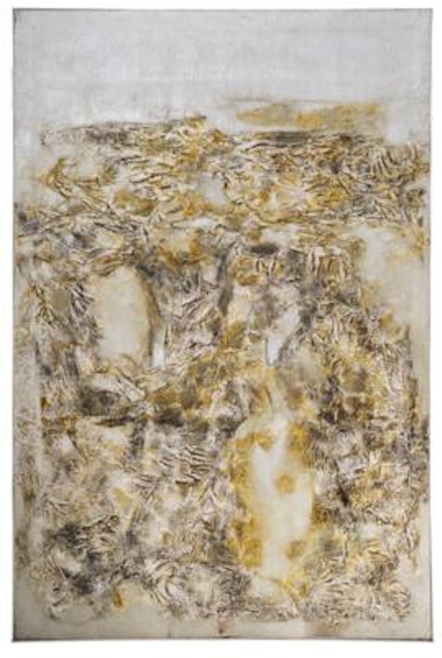 Untitled (Abstract Series) by Gulam Rasool Santosh