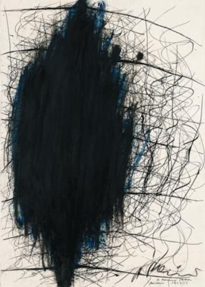 „Struktur“ by Arnulf Rainer