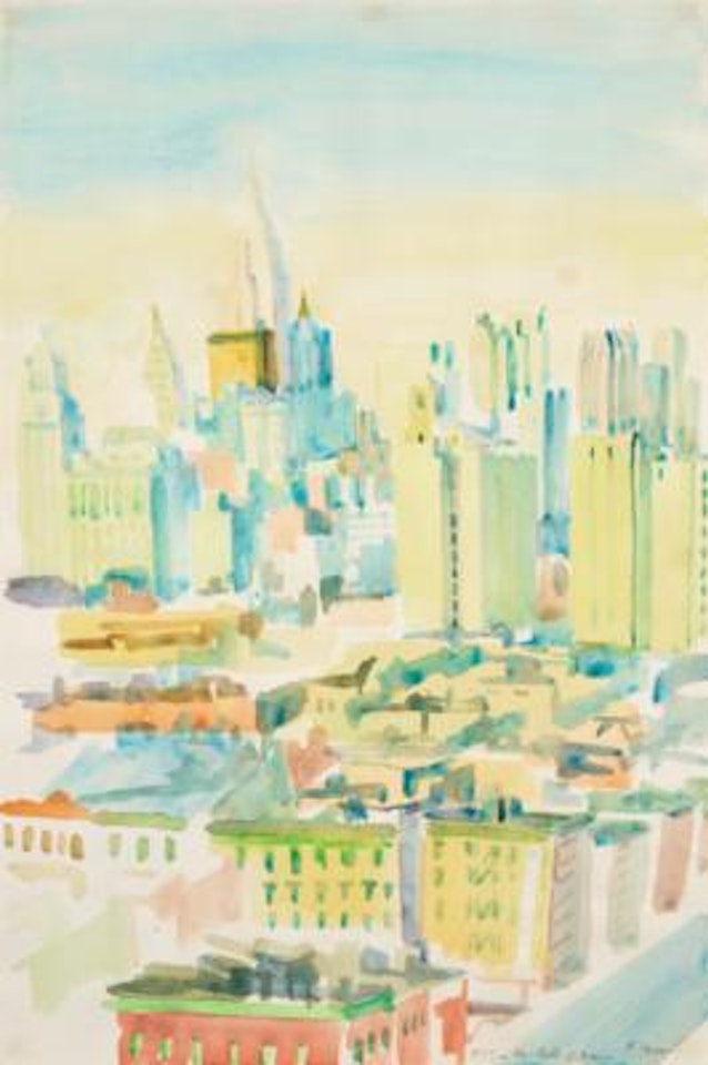 „New York 2. Avenue“ by Maria Lassnig