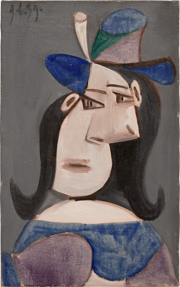 Buste de femme au chapeau by Pablo Picasso