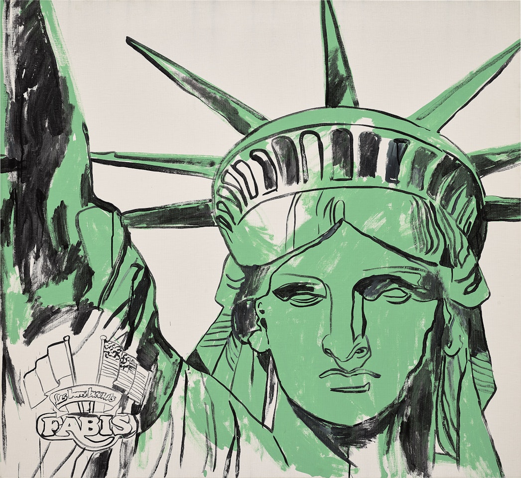 Statue of Liberty by Andy Warhol