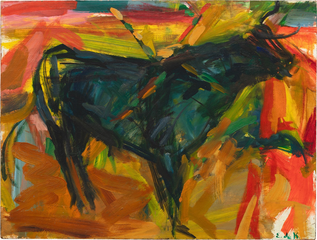 Untitled (Bullfight Series) by Elaine de Kooning