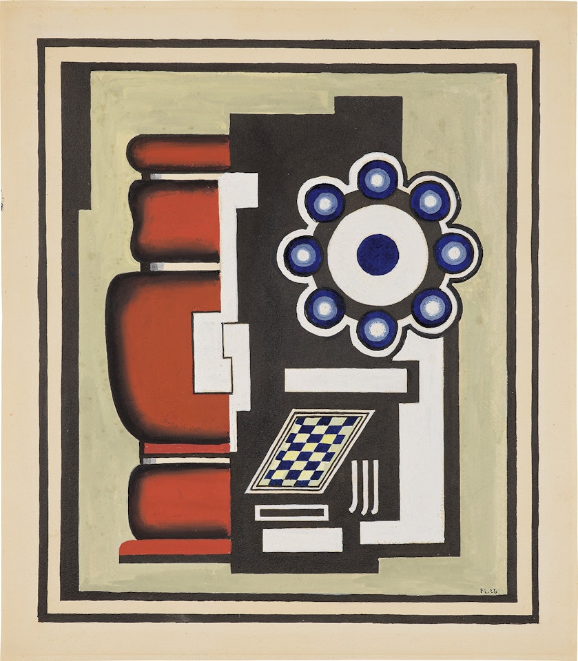 Composition à l"échequier by Fernand Leger