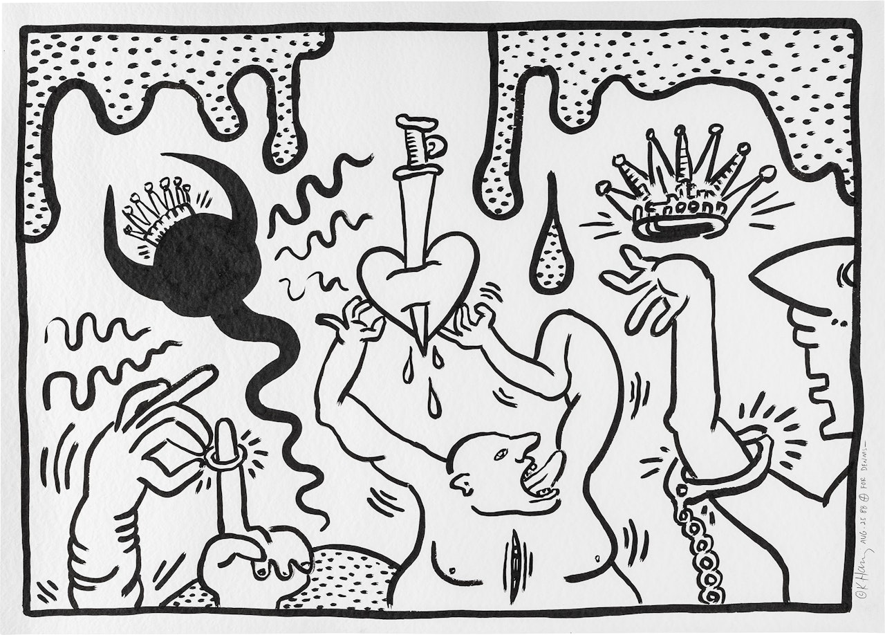 Untitled by Keith Haring