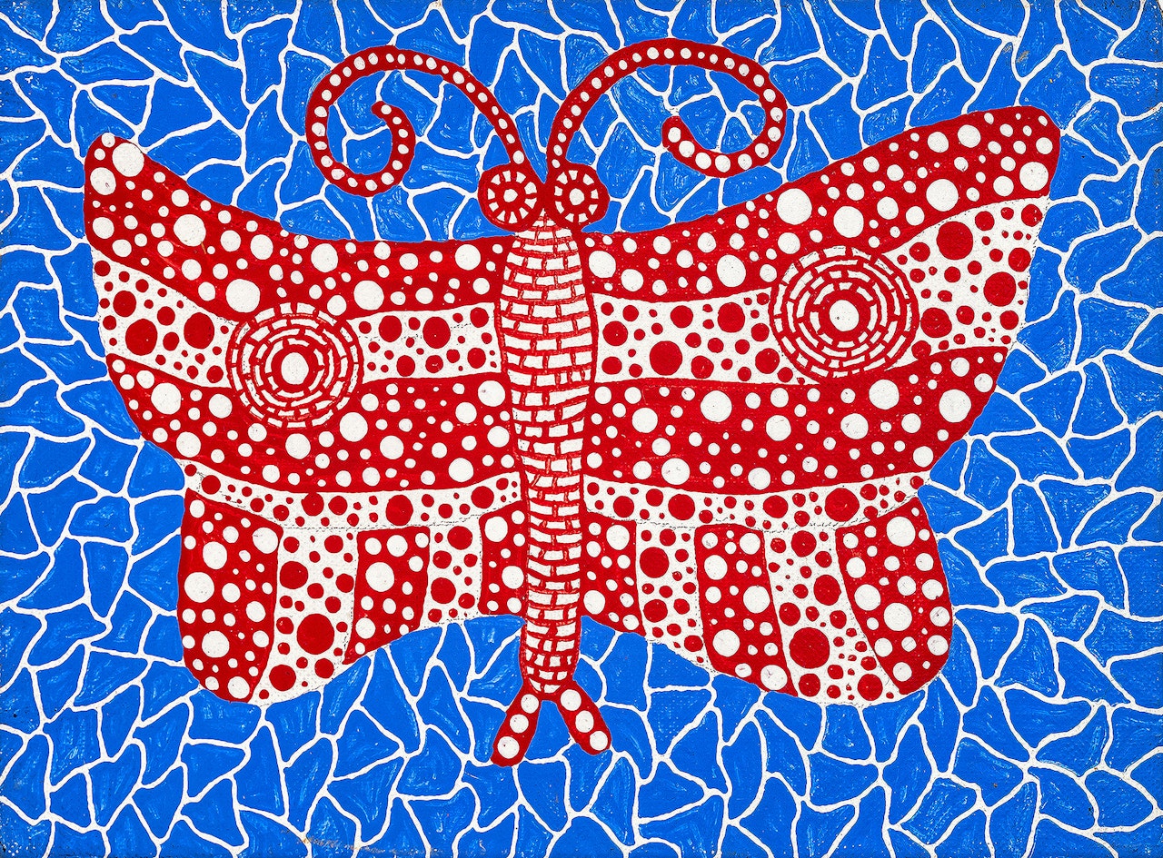 Butterfly by Yayoi Kusama